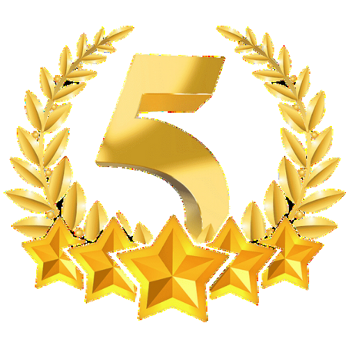 Calificación de 5 estrellas